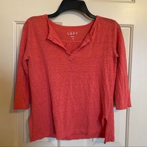 Ann Taylor LOFT linen collection top